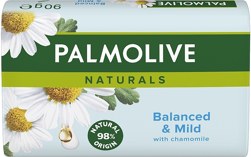 Kamille und Vitamin E Naturseife - Palmolive Naturals Balanced & Mild — Bild N3