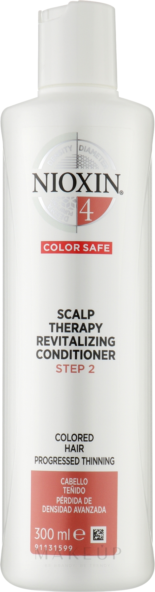 Haarspülung für coloriertes Haar - Nioxin '4' Scalp Therapy Revitalising Conditioner — Bild 300 ml