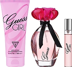 Set (Eau de Toilette 100 ml + Bodylotion 200 ml + Eau de Toilette 15 ml) - Guess Girl  — Bild N2