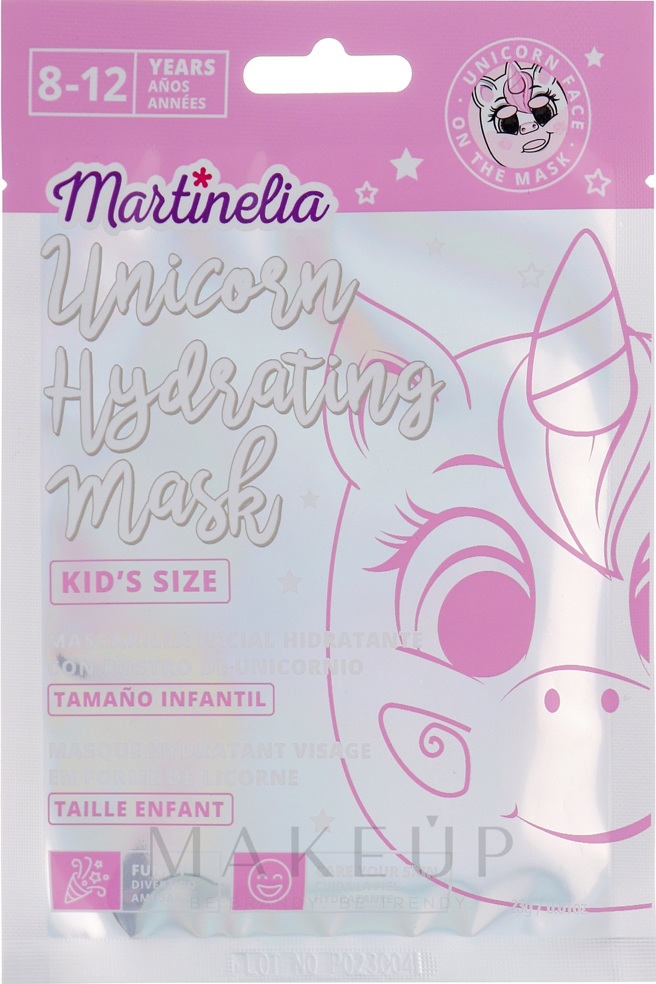 Feuchtigkeitsspendende Gesichtsmaske - Martinelia Starshine Unicorn Face Hydrating Mask — Bild 23 g
