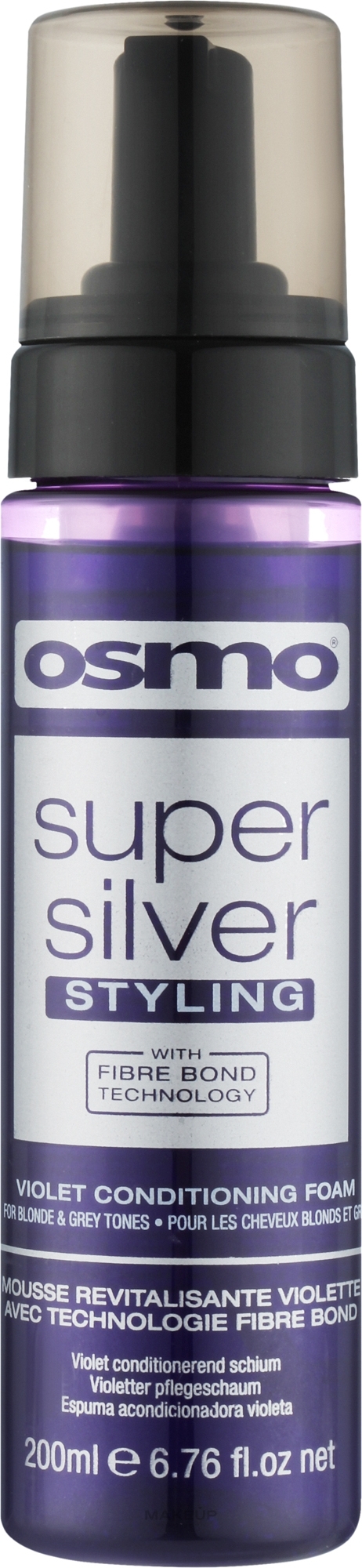Regenerierendes Haarspray mit Silber - Osmo Super Silver Violet Miracle Treatment — Bild 200 ml
