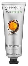 Düfte, Parfümerie und Kosmetik Handcreme - Greenland Fruit Emulsion Hand Cream Coconut