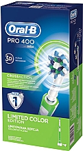 Elektrische Zahnbürste - Oral-B Pro 400 Cross Action Green — Bild N2