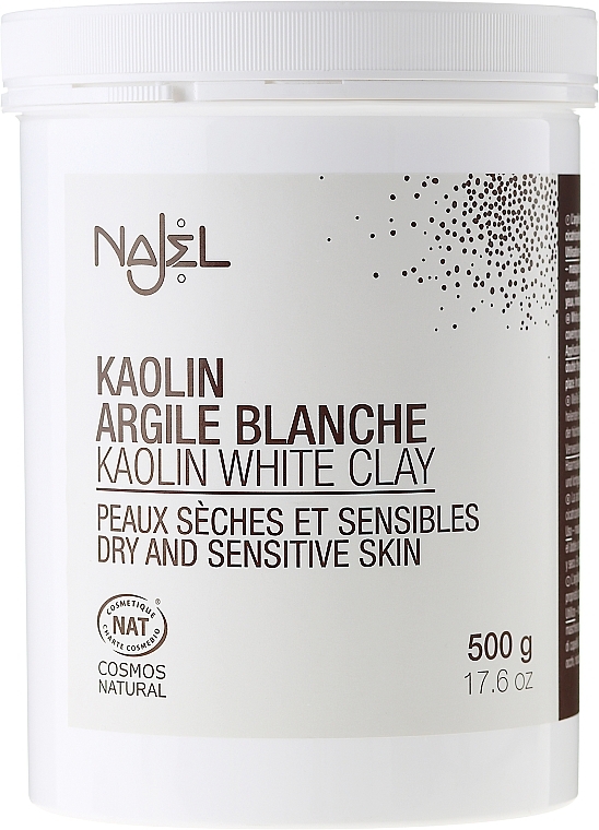 Kosmetische weiße Tonerde für das Gesicht - Najel Clay In Powder White — Bild N5