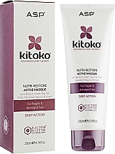 Düfte, Parfümerie und Kosmetik Revitalisierende Maske - Affinage Kitoko Nutri Restore Active Masque