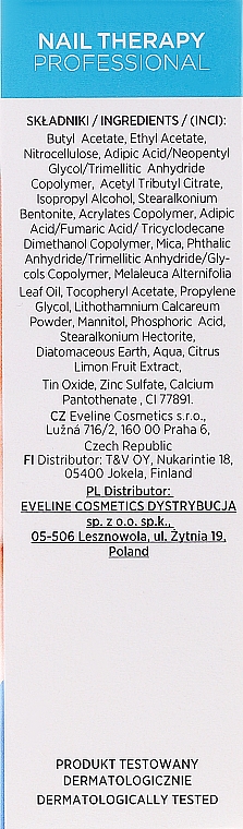 Antimykotische Nageltherapie - Eveline Cosmetics Nail Polish for Nail Fungus Feet & Hands Mykose — Bild N3