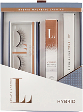 Düfte, Parfümerie und Kosmetik Lola's Lashes Sapphire Hybrid Magnetic Lash & Liner Kit (Eyeliner 3ml + Make-up Entferner 2,5ml + Künstliche Wimpern 2 St.) - Make-up Set