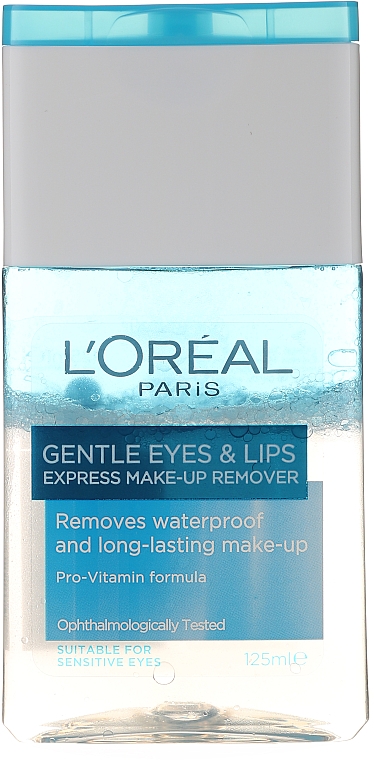 Augen & Lippen Make-up Entferner - L'Oreal Paris Gentle Eyes&Lips Express Make-Up Remover Waterproof — Bild N1