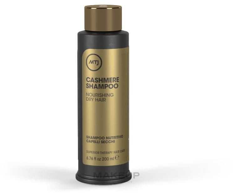 Pflegendes Shampoo für trockenes Haar mit Kaschmir - MTJ Cosmetics Superior Therapy Cashmere Shampoo — Bild 200 ml