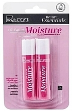 Lippenbalsam-Set Feuchtigkeitsspendende Rose - IDC Institute Moisture Rose Lip Balm Duo — Bild N2