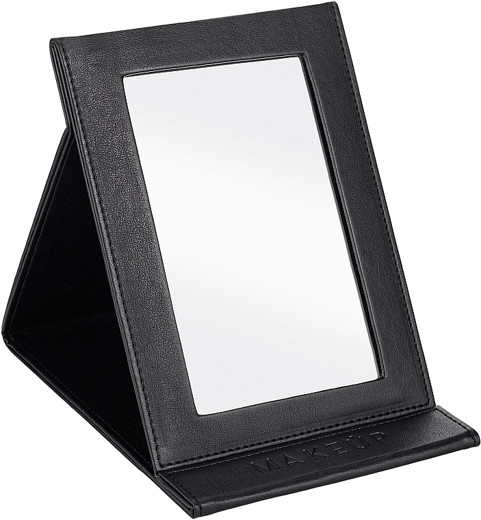 Klappbarer kosmetischer Taschenspiegel schwarz - MAKEUP Tabletop Cosmetic Mirror Black