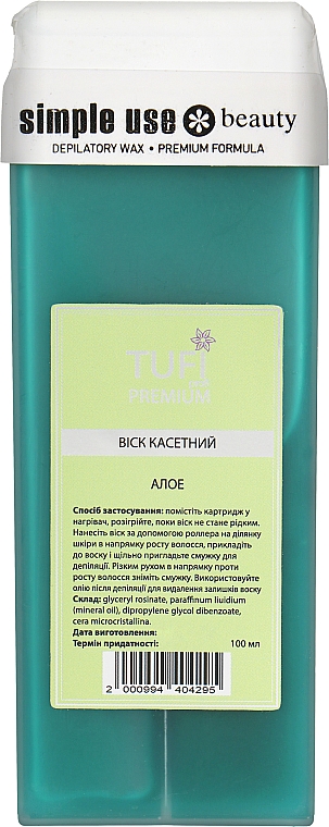 Wachspatrone mit Aloe Vera - Tufi Profi Premium — Bild N1