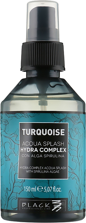 Leichter Haarnebel mit Spirulina-Algen - Black Professional Line Turquoise Hydra Complex Aqua Splash — Bild N1