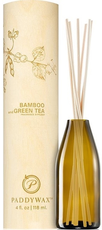 Raumerfrischer Bambus und grüner Tee - Paddywax Eco Green Diffuser Bamboo & Green Tea — Bild N1