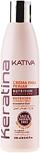 Düfte, Parfümerie und Kosmetik Haarcreme für jeden Haartyp mit Keratin - Kativa Keratina Styling Cream 