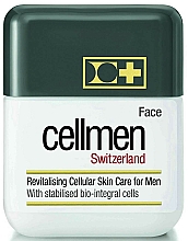 Düfte, Parfümerie und Kosmetik Revitalisierende Gesichtscreme mit Zellular-Extrakten & Vitaminen - Cellmen Face Cream For Men