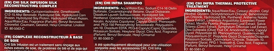 Haarpflegeset - CHI Home Stylist Kit (Shampoo 355ml + Conditioner 355ml + Haarnebel 355ml) — Bild N3