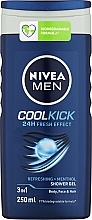 Düfte, Parfümerie und Kosmetik Erfrischendes Duschgel für Männer - NIVEA MEN Cool Kick Shower Gel