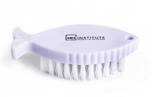 Nagelbürste Fisch lila - IDC Institute Nail Brush — Bild N2