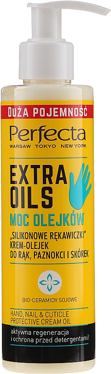 Schützendes Hand-, Nagel- und Nagelhautöl - Perfecta Extra Oils Hand, Nail & Cuticle Protective Cream Oil