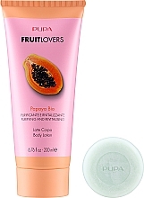 Körperpflegeset - Pupa Fruit Lovers (Körperlotion 200 + Shampoo 60g + Box) — Bild N2