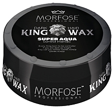 Düfte, Parfümerie und Kosmetik Haarwachs - Morfose Dark King Hair Wax Super Aqua