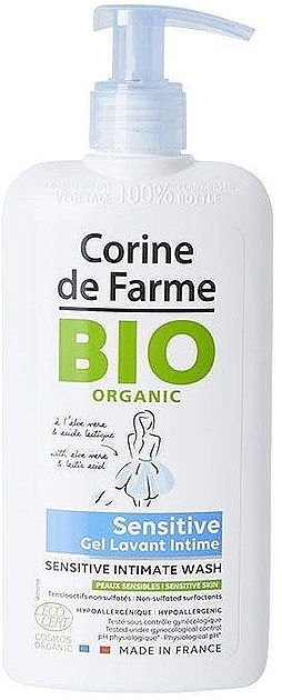 Intimhygieneprodukt für empfindliche Haut - Corine De Farme Bio Organic Sensitive Intimate Wash — Bild N1