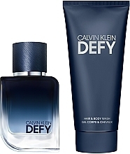 Düfte, Parfümerie und Kosmetik Calvin Klein Defy  - Duftset (Eau de Parfum 50ml + Duschgel 100ml) 