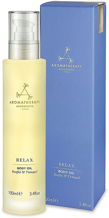 Entspannendes Körperöl mit Kamillen- und Ylang-Ylang-Öl - Aromatherapy Associates Relax Body Oil — Bild N1