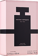 Düfte, Parfümerie und Kosmetik Narciso Rodriguez For Her - Duftset (Eau de Toilette 100ml + Körpercreme 75ml)