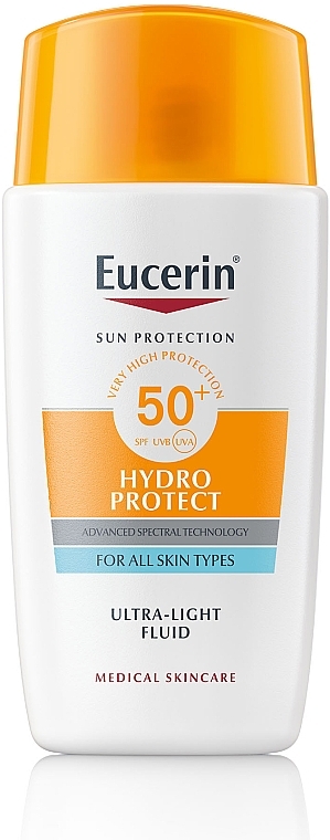 Sonnenschutz-Fluid - Eucerin Sun Hydro Protect Ultra-Light Fluid SPF50 — Bild N1