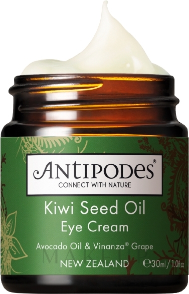 Augenkonturcreme mit Kiwisamenöl - Antipodes Kiwi Seed Oil Eye Cream — Bild 30 ml