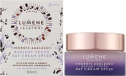 Pflegende Anti-Aging Tagescreme mit arktischem Quellwasser SPF 30 - Lumene Nordic Ageless [Ajaton] Radiant Youth Day Cream SPF30 — Bild N2