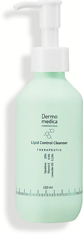 Reinigungsöl mit Vitamin E und Lavendelöl - Dermomedica Therapeutic Lipid Control Cleanser — Bild N1
