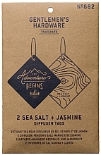Düfte, Parfümerie und Kosmetik Auto-Lufterfrischer Meersalz und Jasmin - Gentlemen's Hardware Car Diffuser Seasalt & Jasmine