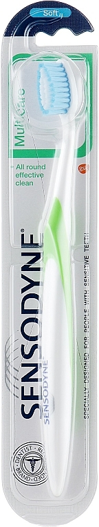 Zahnbürste weich Multicare weiß-grün - Sensodyne Multicare Soft — Bild N1