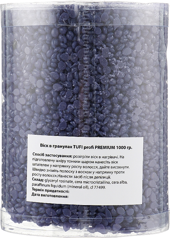 Heißwachs -Granulat Azulen - Tufi Profi Premium — Bild N3