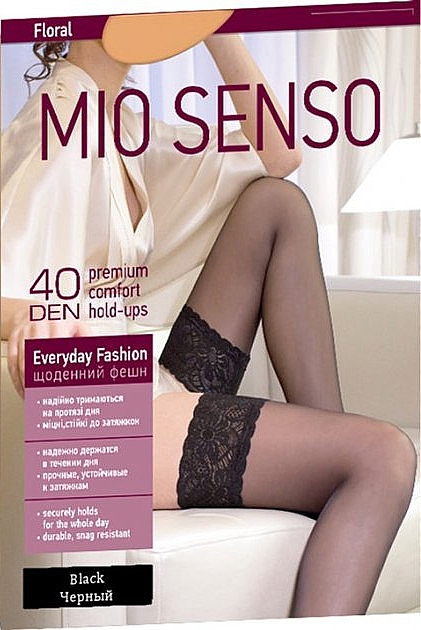 Strümpfe Every Day Fashion 40 Den black - Mio Senso — Bild N1