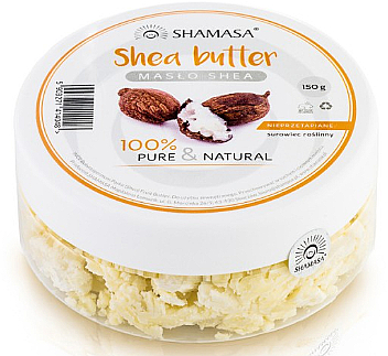 100% Natürliche Sheabutter - Shamasa Shea Butter (Karite) Butter — Bild N1