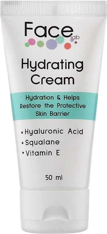 Feuchtigkeitscreme mit Hyaluronsäure und Squalan - Face Lab Hydrating Cream — Bild N1