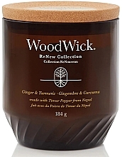 Duftkerze im Glas - Woodwick ReNew Collection Ginger & Turmeric Candle — Bild N1