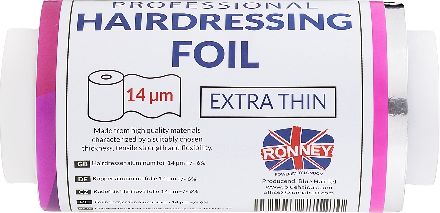 Friseur-Rollfolie 250 m - Ronney Professional Hairdressing Foil — Bild N2