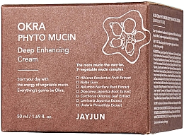 Intensive Gesichtscreme - Jayjun Okra Phyto Mucin Deep Enhancing Cream — Bild N2