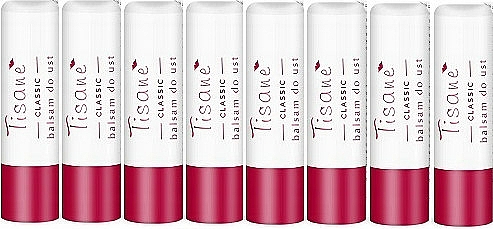 Lippenpflegeset - Farmapol Tisane Classic Lip Balm Set 7+1 (Lippenbalsam 8x4.3g) — Bild N1