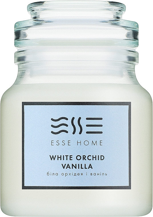 Esse Home White Orchid Vanilla - Duftkerze — Bild N1