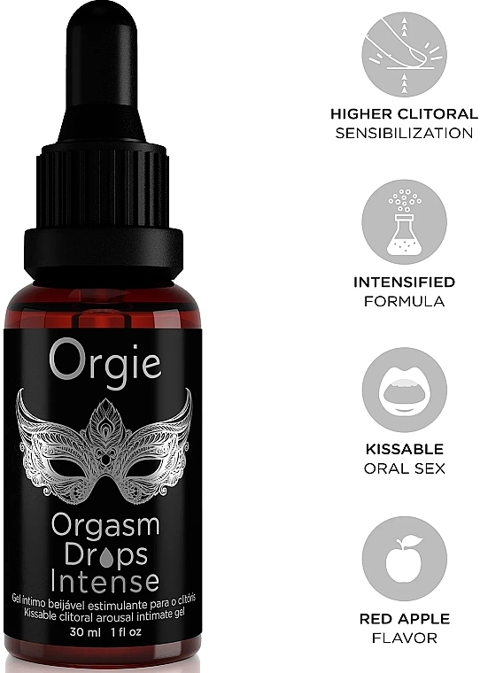 Orgasmusverstärkende Tropfen - Orgie Orgasm Drops Intense Clitoral Intimate — Bild N1