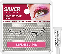 Düfte, Parfümerie und Kosmetik Künstliche Wimpern FR 114 - Silver Style Eyelashes