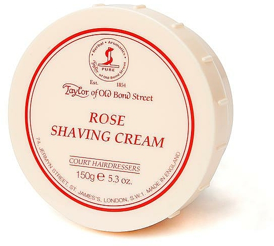 Rasiercreme mit Rosenduft - Taylor of Old Bond Street Rose Shaving Cream Bowl — Bild N1