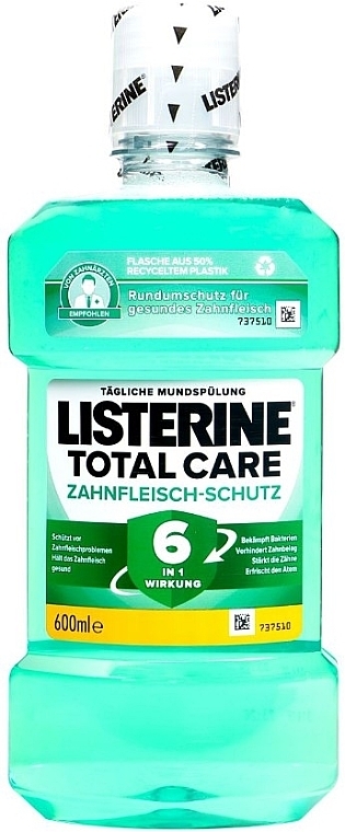 Mundwasser - Listerine Mouthwash Total Care Gum Protection 6in1 — Bild N1