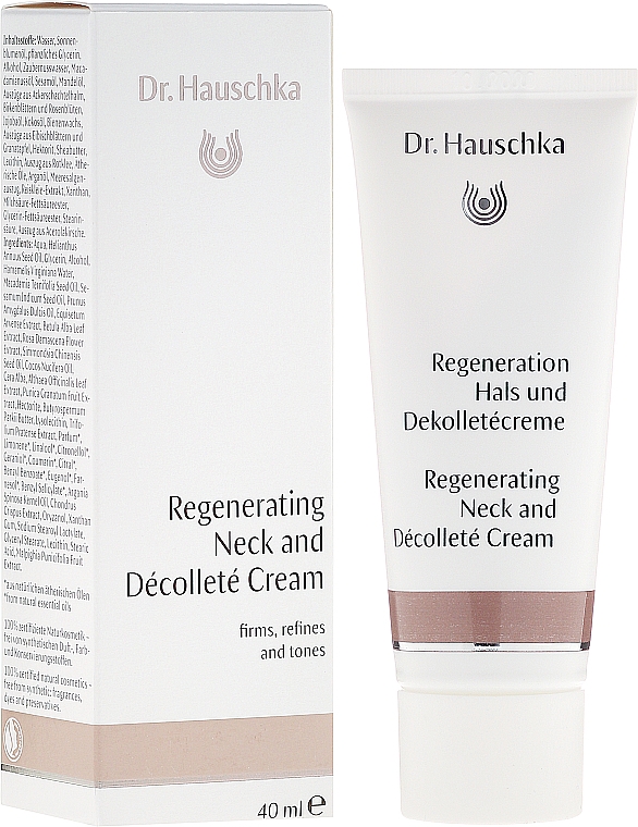 Regeneration Hals und Dekolletécreme für anspruchsvolle, reife Haut - Dr. Hauschka Regerating Neck and Dekolleté cream — Bild N1